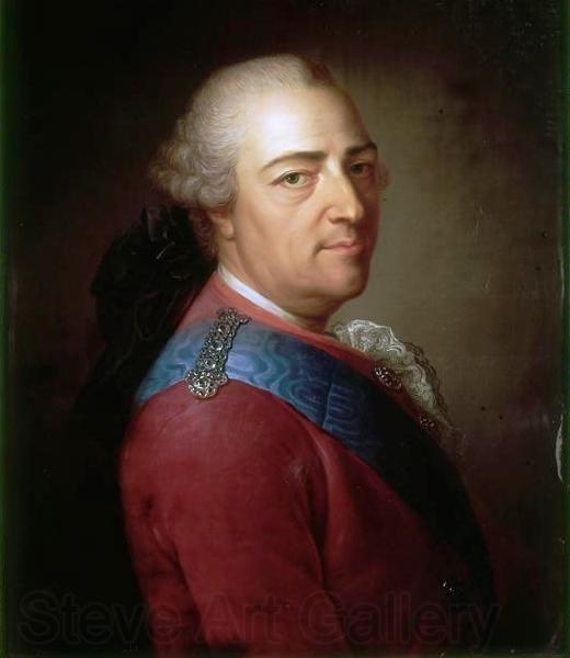 Armand-Vincent de Montpetit Louis XV King of France and Navarre Spain oil painting art